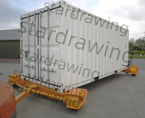 Ruedas de plataforma rodante, contenedor SS ISO, envío - Product Image 6