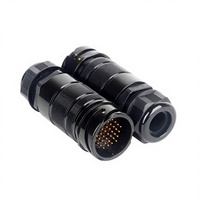 Konektor Audio Video Listrik Lampu Panggung 37 Pin Female Male Konektor Speaker