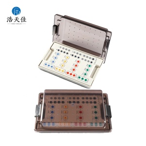 Gedeelde diagnose- en behandelingsdoos, desinfectiedoos, titaniumlegering implantaat gereedschapskist, zachte weefselseparator in de aanbieding - Product Image 1