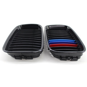 Parrilla Delantera BMW E36 1992-1996, Estilo M, Negro Brillante, Plástico ABS, para Mejora de Parachoques - Product Image 1
