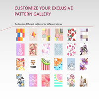 Printer Nail Art Digital UV LED Industri X25 Baru dengan Tablet Terintegrasi, Konektivitas USB/WiFi Kecepatan Tinggi, Perataan Otomatis, DIY Otomatis