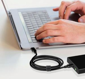 60 W 3 <b>a</b> 10 G High-speed <b>Cable</b> Portable Hard Drive <b>Cable</b> USB 3.2 <b>to</b> <b>Type</b>-<b>C</b> Data <b>Cable</b> - Product Image 2