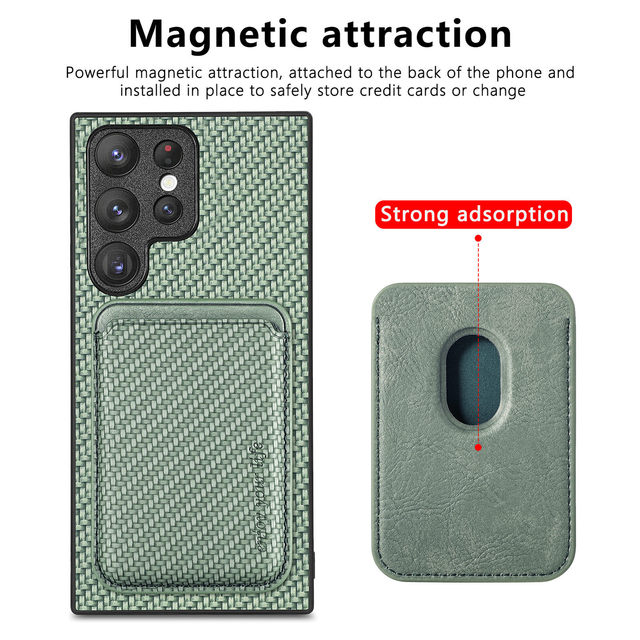 Luxury Premium Vegan Leather Wallet Case Compatible With Magnetic Case for Samsung Galaxy A57 A37 A56 A36 A26  Business Cover