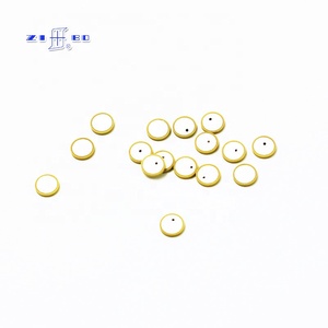 Transducteur piézoélectrique personnalisé en gros, feuille céramique piézoélectrique, <span class=keywords><strong>sonde</strong></span> à ultrasons PZT, cristal piézoélectrique 15x2mm 1000kHz - Product Image 4