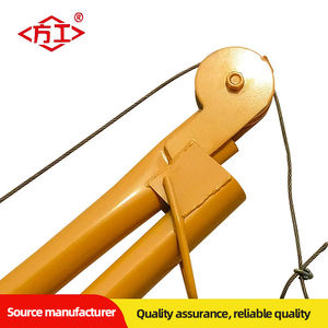 Machine de levage de toit de grue extérieure 500kg petite grue petit treuil de levage 220v ascenseur 1000kg grue de levage de singe de câble métallique - Product Image 6