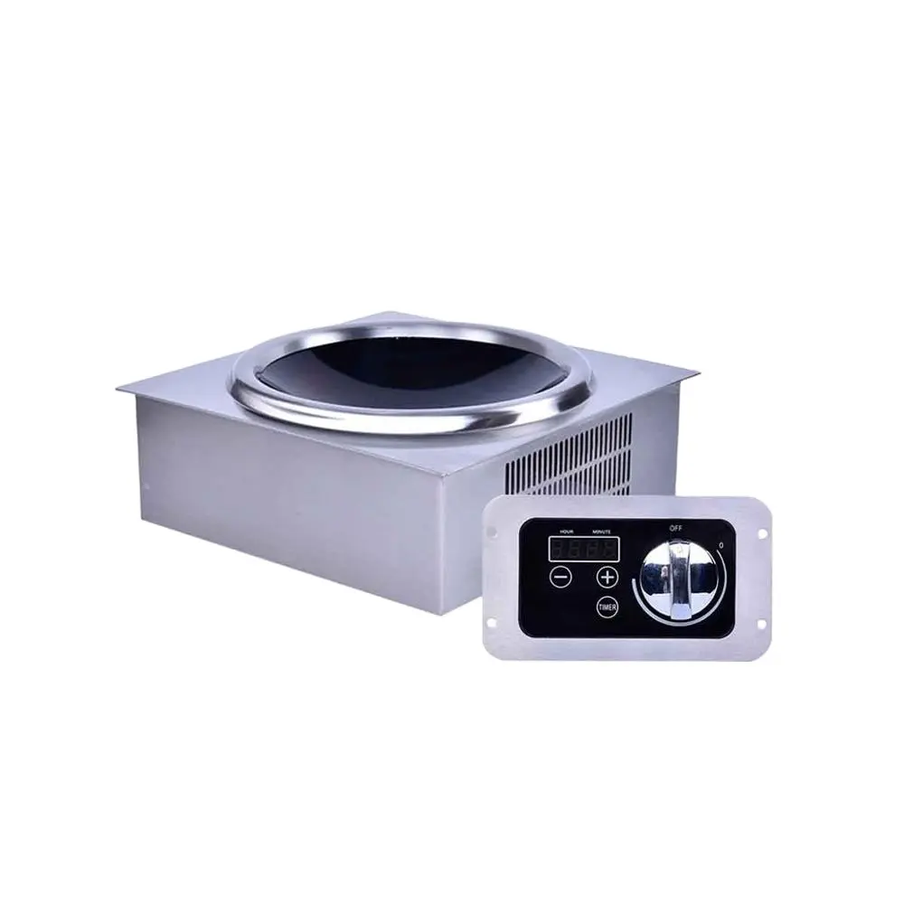 Portable 5000W Commercial Electric Built In Induction Wok Hob Cooker MadeでChina