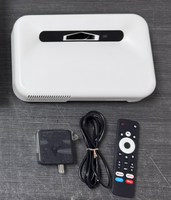 Nouveauté : Projecteur intelligent DLP 1080P Full HD 650 Lumens Android 14 pour cinéma maison, prend en charge le décodage 8K, portable
