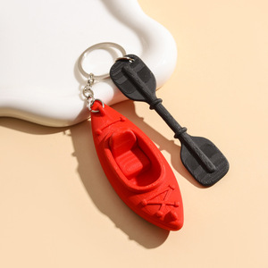 Llavero Creativo con Forma de <span class=keywords><strong>Kayak</strong></span>, Adorno para Colgar en el Coche, Juguete Antiestrés, Pequeño Regalo Creativo para Deportes y Ejercicio - Product Image 4