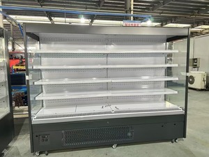 Tủ trưng bày rèm không khí thương mại cho siêu thị sữa trái cây rau tủ trưng bày - Product Image 6