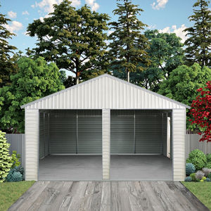 Abri de garage pour <span class=keywords><strong>voiture</strong></span> SG2119-H250-2HR/H-3Z, <span class=keywords><strong>kit</strong></span> de construction de garage <span class=keywords><strong>en</strong></span> acier, garage métallique - Product Image 2