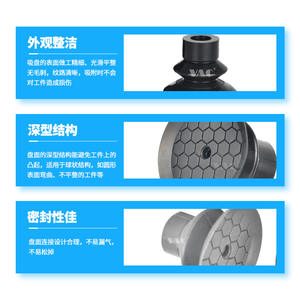 Ventosa Neumática para Brazo Robótico Serie SFB1-25/30/40, para Película Plástica y Papel, Gris/Verde 1020 - Product Image 2