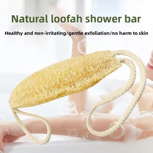 Éponge longue personnalisable pour le nettoyage de la peau, Loofah exfoliant, brosse de massage pour le corps, bain, douche, spa - Product Image 5
