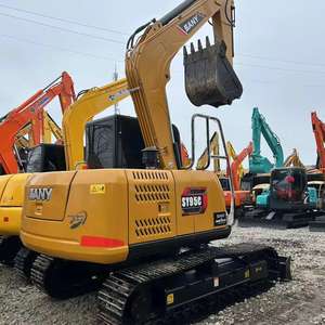 Mini-tracteur de jardin, excavatrice Kobelco SK200-3, fendeuse de bois pour mini-excavatrice - Product Image 2