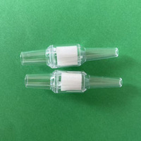 Embout filtrant jetable pour cigarette, en forme de cône, en plastique, accessoire de fumée, style simple, embout de chicha, filtre éponge