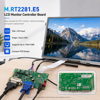Carte de commande LCD M.RT2281.E5 VGA DVI vers LVDS 1080P pour moniteur TFT compatible avec les panneaux d'affichage