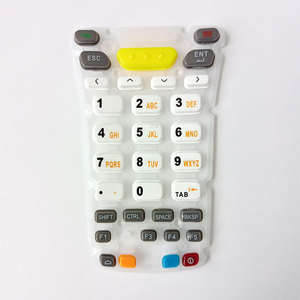 Claviers personnalisés en caoutchouc de silicone de qualité alimentaire, boutons étanches et durables, OEM ODM électronique sérigraphié certifié ISO9001 - Product Image 3