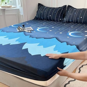 Cubrecama Económico con Estampado Infantil, Protector <span class=keywords><strong>de</strong></span> Colchón Ajustable, Cubrecama Ajustable - Product Image 6