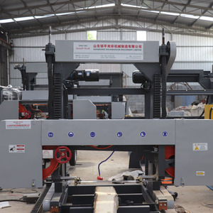 Automatic CNC Horizontal Band Sawmill for Large Diameter <b>Log</b> Processing and Timber <b>Cutting</b> - Product Image 2