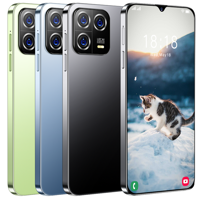 Brand New M13 Pro 5G Smartphone High Performance 120Hz Display Octa-Core Processor 108MP HD Multiple Colors Wholesale Available