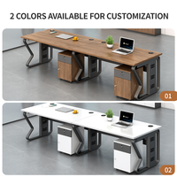 Escritorio de oficina moderno de 32 pulgadas, muebles para el hogar ajustables en altura, escritorios modulares de madera de pie para el hogar y la Oficina