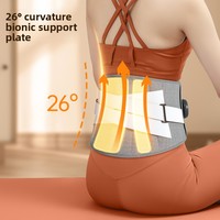 Ceinture chauffante électrique en graphène avec massage par vibration, protection lombaire, masseur abdominal chauffant multifonctionnel sans fil