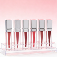 Crème à lèvres mate en velours doux, imperméable, 3g, 6 teintes, confort, lèvres pulpeuses, végan, sans cruauté, longue tenue, rouge à lèvres liquide non desséchant