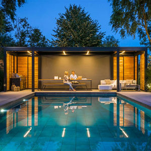 Pergola en aluminium pour l'extérieur, prix, Tenda, gazebo, matériau de toiture 6X4 - Product Image 6