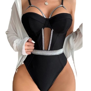 Nuevo producto transfronterizo de gran venta: Body sexy de tentación estilo uniforme de chica de discoteca europea y americana 23401 - Product Image 5