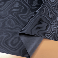 Cuir semi-PU PVC 3D 5D souple de 0,8 mm avec motif topographique abstrait pour housse de siège de moto, selle de vélo
