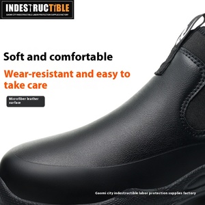 <span class=keywords><strong>Scarpe</strong></span> da Cuoco Super <span class=keywords><strong>Estive</strong></span> Antiscivolo Leggere in Gomma e Pelle Casual per Cucina e Ristorante Senza Lacci Slip-on - Product Image 3