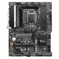 Carte mère MSI Z590-A PRO d'occasion avec 128 Go de mémoire M.2 SLOT DDR4, socket LGA 1200, prend en charge les processeurs Intel Core de 11e et 10e génération