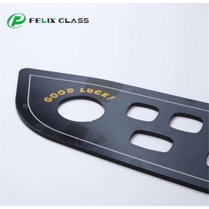 Verre trempé personnalisé par le fabricant avec impression sérigraphique pour panneau de commande de machine de jeu - Product Image 5