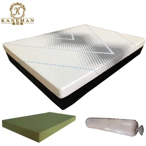 Colchón de espuma enrollable de 6 pulgadas, <span class=keywords><strong>precio</strong></span> barato, colchón de espuma para litera de dormitorio individual Queen <span class=keywords><strong>King</strong></span> - Product Image 1