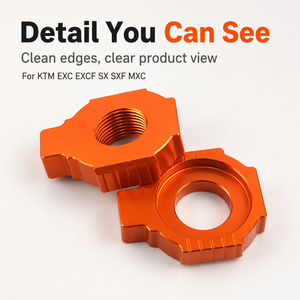 Tendeur de chaîne arrière pour moto 20mm 22mm pour KTM EXC EXCF SX <span class=keywords><strong>SXF</strong></span> MXC 125 200 <span class=keywords><strong>250</strong></span> 300 380 400 450 520 525 - Product Image 4