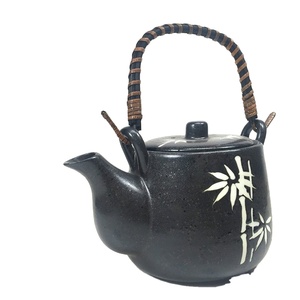 Juego de teteras de cerámica de bambú japonés de estilo asiático Oriental - Product Image 2