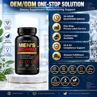 Complément Arginmax pour Hommes OEM – Comprimés de L-Arginine pour la Vitalité Masculine et le Soutien de l'Oxyde Nitrique – Testé en Laboratoire, Marque Privée