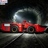 Scooptram électrique TuoXing TC-200E 2m 4t, charge nominale, économie d'énergie, efficace en souterrain, grattoir LHD haute performance pour l'exploitation minière