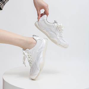 Chaussures bateau décontractées pour femmes Shufu Lei De Été 2025 – Baskets légères et respirantes en maille, antidérapantes, style ballerine, avec perles, polyvalentes - Product Image 4