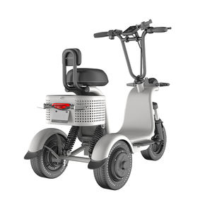 Electric Tricycle <strong>Mini</strong> <strong>Bike</strong> 250/500W 48V Electrically <strong>Bike</strong> With Child Seat 3 Wheel Folding Electric <strong>Trike</strong> Scooter <strong>Bike</strong> - Product Image 6