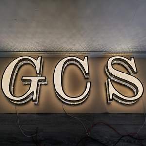 Letras de Canal 3D para Rótulos Comerciales, Impermeables, para Interiores y Exteriores, Retroiluminadas, Montadas en Pared, Logotipo Iluminado - Product Image 3