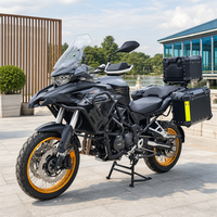 Barre de protection supérieure et inférieure en acier carbone pour moto Benelli TRK552X TRK502X, protection complète du moteur, protection pour moto d'aventure