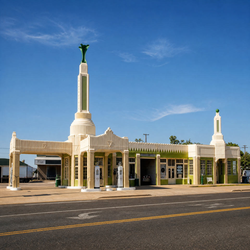 Prefabricated Steel Structure Gas Station Building for Commercial Fuel ...