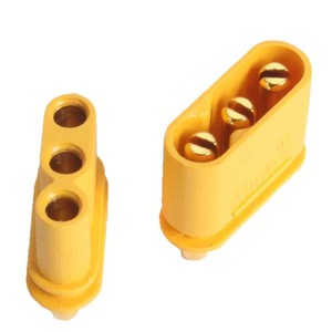 Connettore PCB Verticale Originale Amass MR30PB 15A a 3 Pin Placcato in Oro 100% Autentico per Collegamento Alimentazione Scheda di Controllo Robotica - Product Image 1