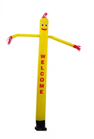 Homme de tube d'ondulation gonflable coloré pour la conception personnalisée de fête et le danseur d'air de PVC de couleur pour la promotion extérieure