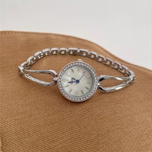 Nuevo Reloj de <span class=keywords><strong>Mujer</strong></span> Pequeño y Exquisito 2026, Reloj de Pulsera de Cuarzo de Lujo para Damas, a la Moda, Resistente al Agua, Esfera de 25 mm - Product Image 1