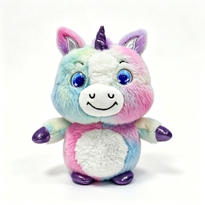 Peluche Unicorno Arcobaleno con Controllo Vocale AI, Giocattolo Interattivo Parlante per l'Apprendimento, Regalo per Bambine - Product Image 4
