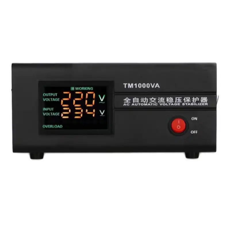 Regulator TM1000VA 1kw AC Automatic Voltage Stabilizer Regulator For Old Grid