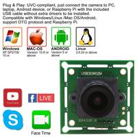 0.3mp vga cmos mikro kamera modülü USB OV7725 cmos sensör geniş açı usb kurulu kamera ELP-USB30W02M-L21