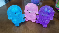 Southpeak Maltose Teddy Dog Jouet Squishy Scintillant en TPR Solide à Rebond Lent, Anti-Stress Sensoriel pour l'ADHD et l'Aide à la Concentration