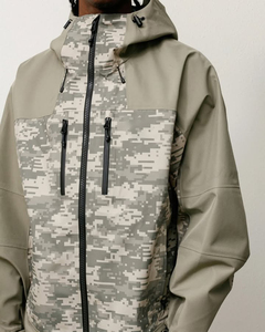 Chaquetas Cortavientos Personalizadas con Estampados de Camuflaje para Esquí, Nieve, Ropa de Calle y Actividades al Aire Libre - Product Image 2